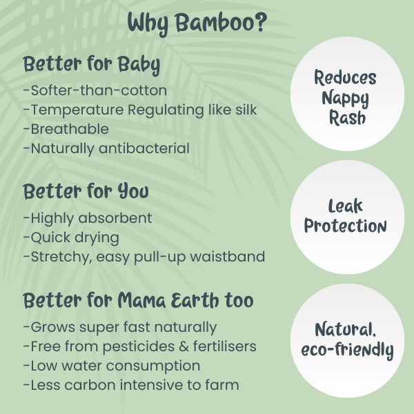 Mama Bamboo Sustainable Pull-Up Nappy Pants