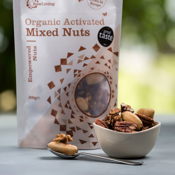Raw Living Organic Activated Mixed Nuts