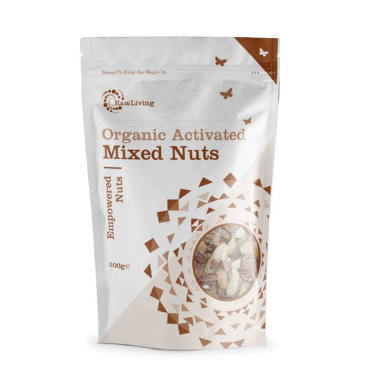 Raw Living Organic Activated Mixed Nuts