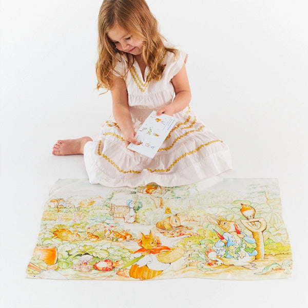 Sarah's Silks Peter Rabbit Seek & Find Playsilk
