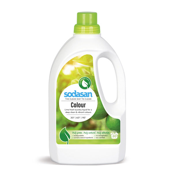 Sodasan Colour Laundry Liquid Lime 1.5L