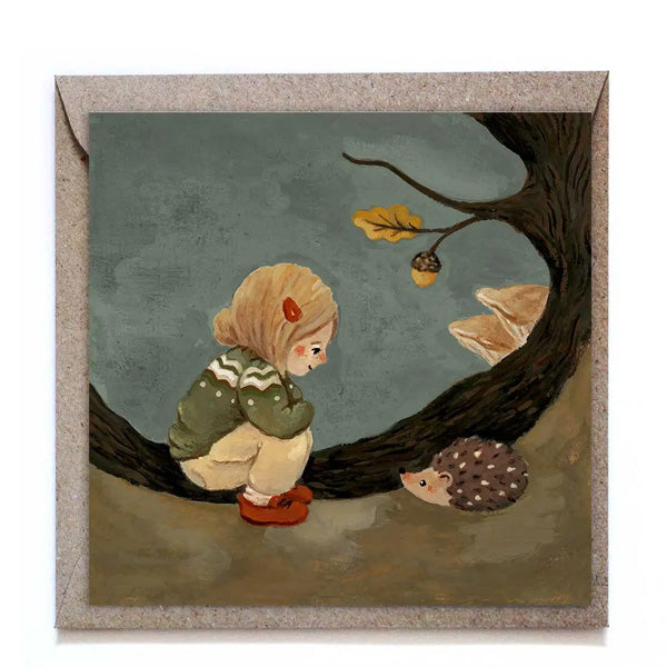 Studio Satsch - My Little Hedgehog Card