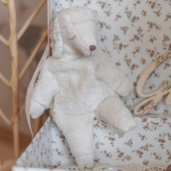 Senger Organic Sleepy Lamb Warming Pillow White