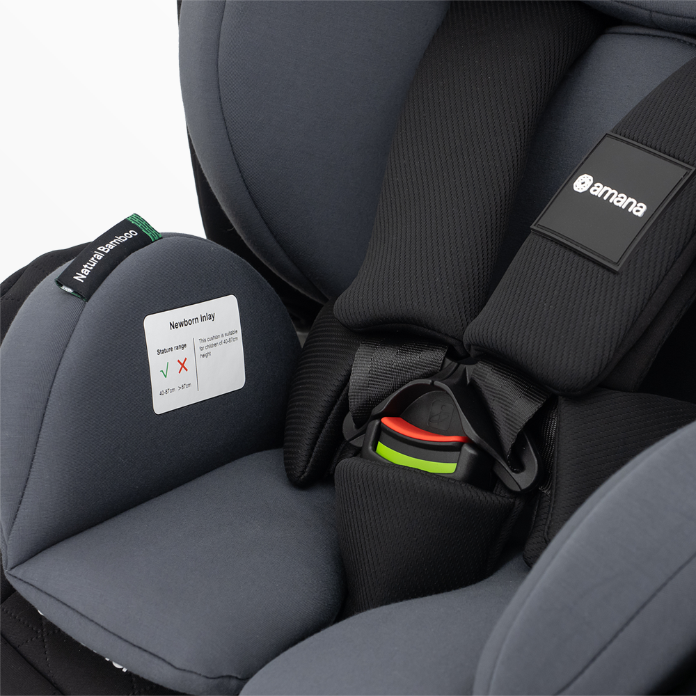 Amana Siena Twist+ 360 Spin ALL STAGE i-Size Car Seat - Graphite