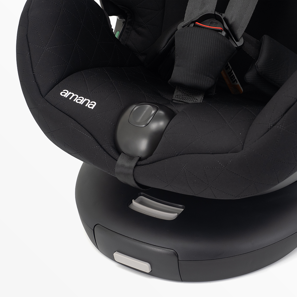 Amana Siena Twist+ 360 Spin ALL STAGE i-Size Car Seat - Graphite