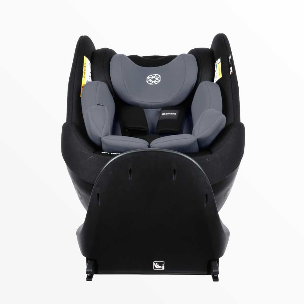 Amana Siena Twist+ 360 Spin ALL STAGE i-Size Car Seat - Graphite