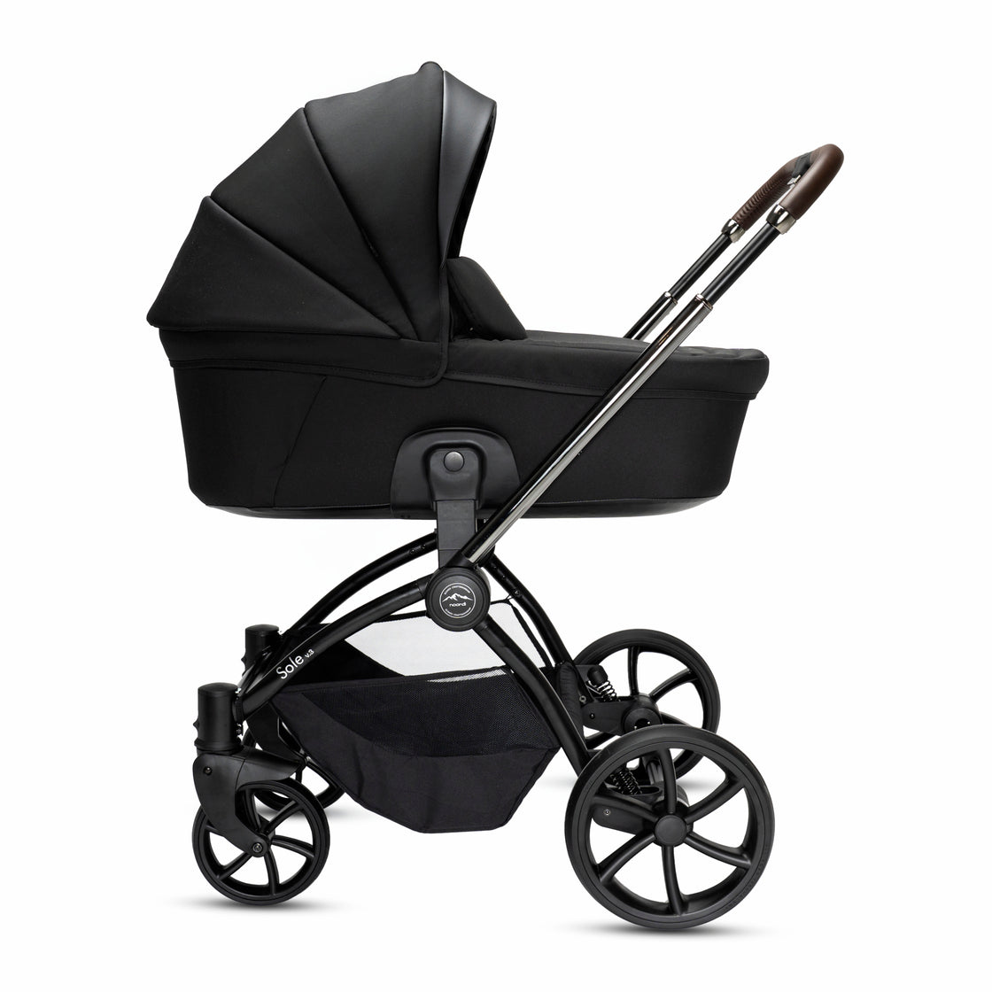 Noordi Sole V3 3in1 with Joie i-Snug2 Car Seat, Slate Black