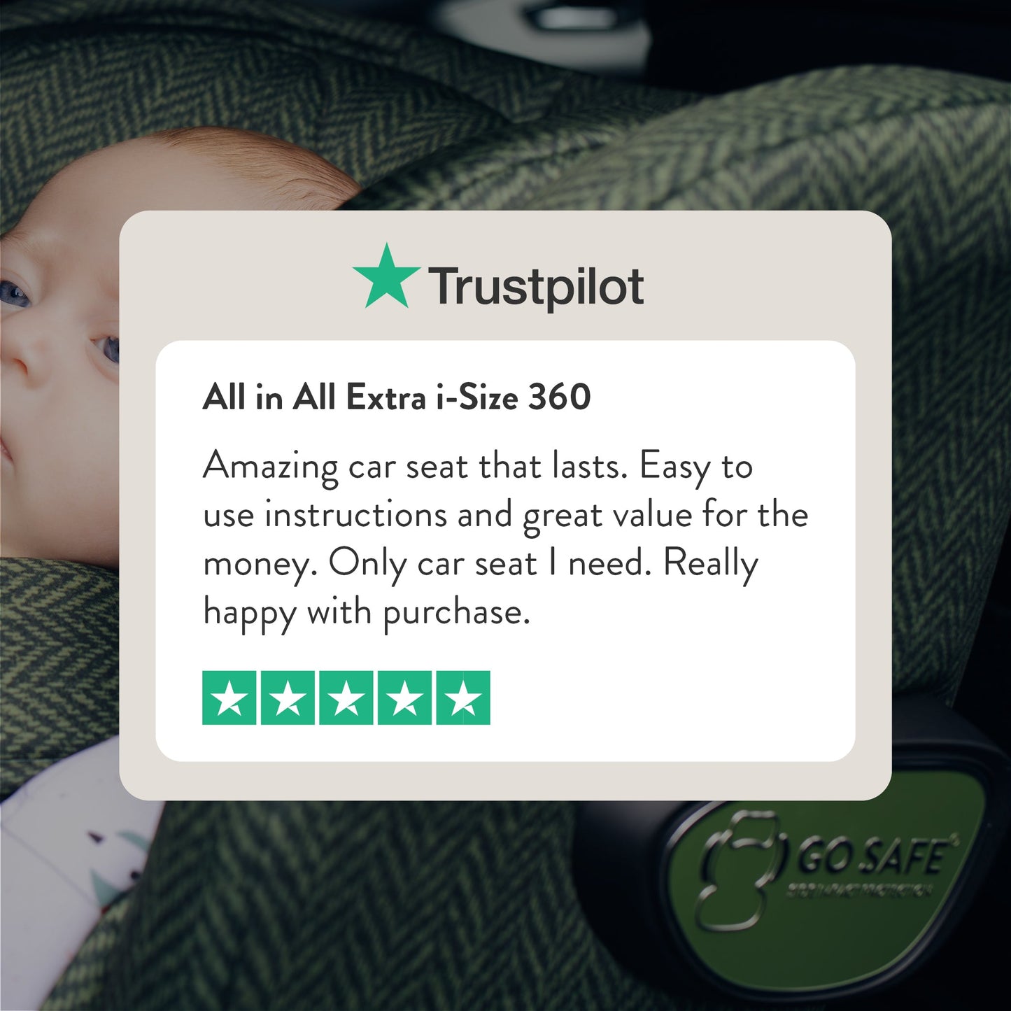 All in All Extra i-Size 360 Car Seat Foxford Hall