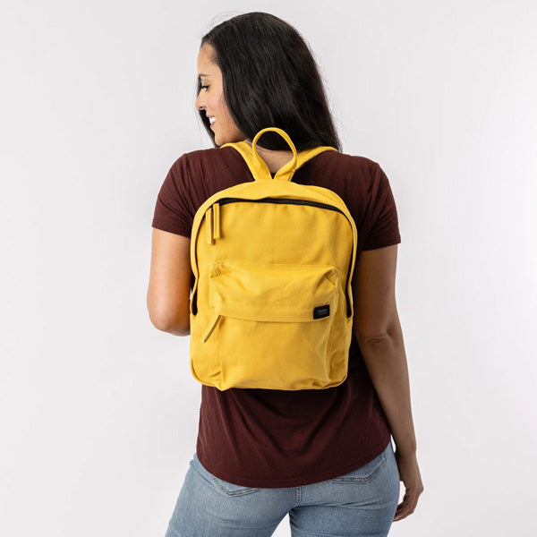 Terra Thread Organic Cotton Zem Mini Backpack Mustard
