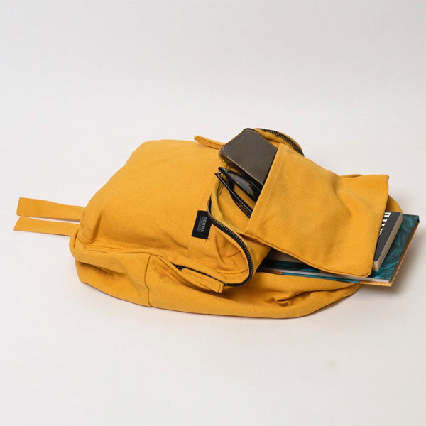 Terra Thread Organic Cotton Zem Mini Backpack Mustard