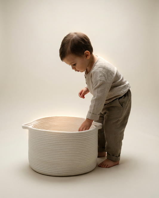 Cotton Rope Storage Basket