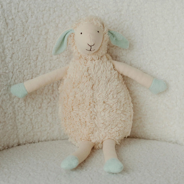 Elsa the Lamb Organic Sherpa Snuggle Toy