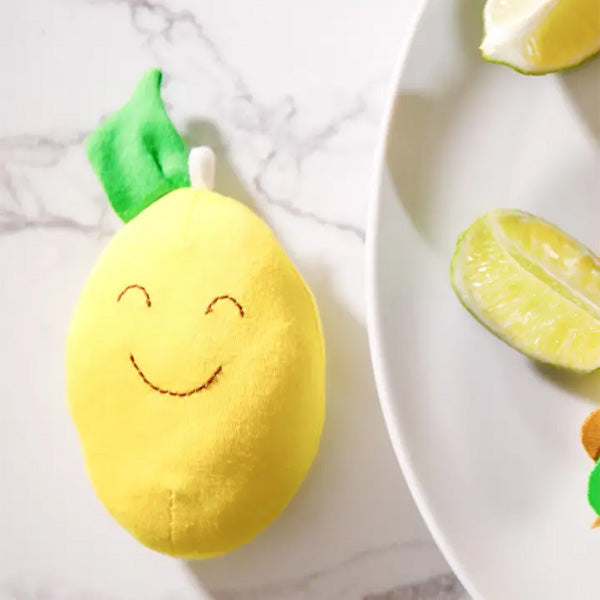 Organic Cotton Lemon Toy