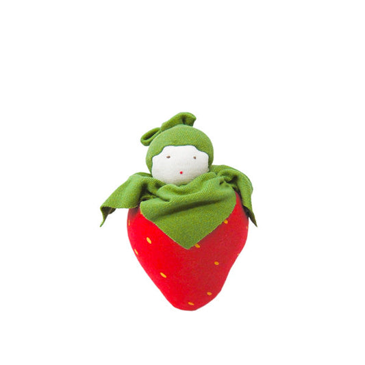 Organic Cotton Strawberry Toy