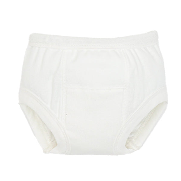 Organic Potty Training Pants white 12-24m