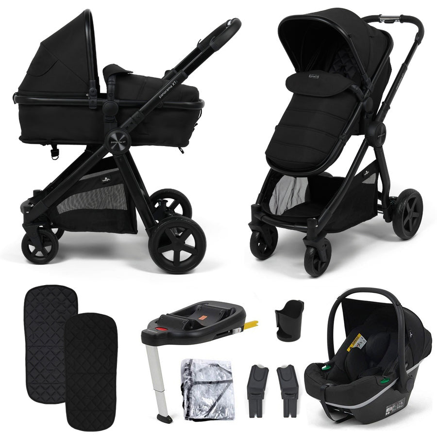 Babylo Panorama XTi Travel System including iSize Car Seat + Isofix Base