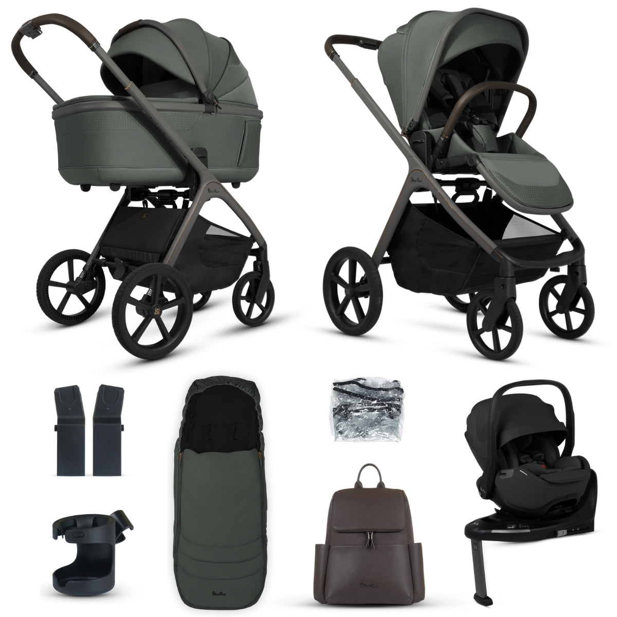 Silver Cross Cove Ultimate 360 Travel System Bundle