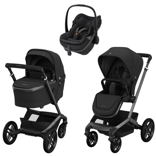 Maxi-Cosi Fame Travel System with Pebble 360 Slide Pro - Twillic Black