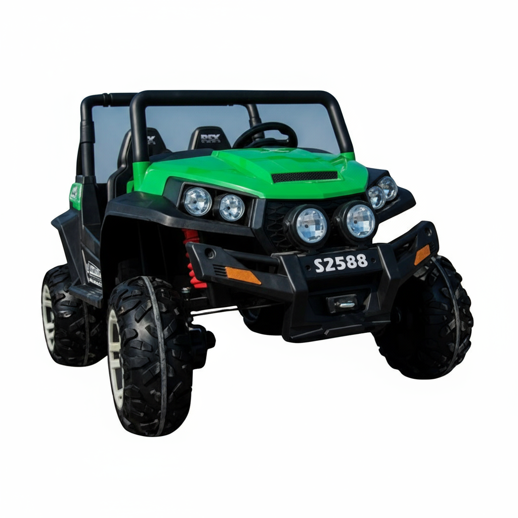 Ranch Wagon 24V Electric Ride-On Buggy, 4x4, 3-10 years