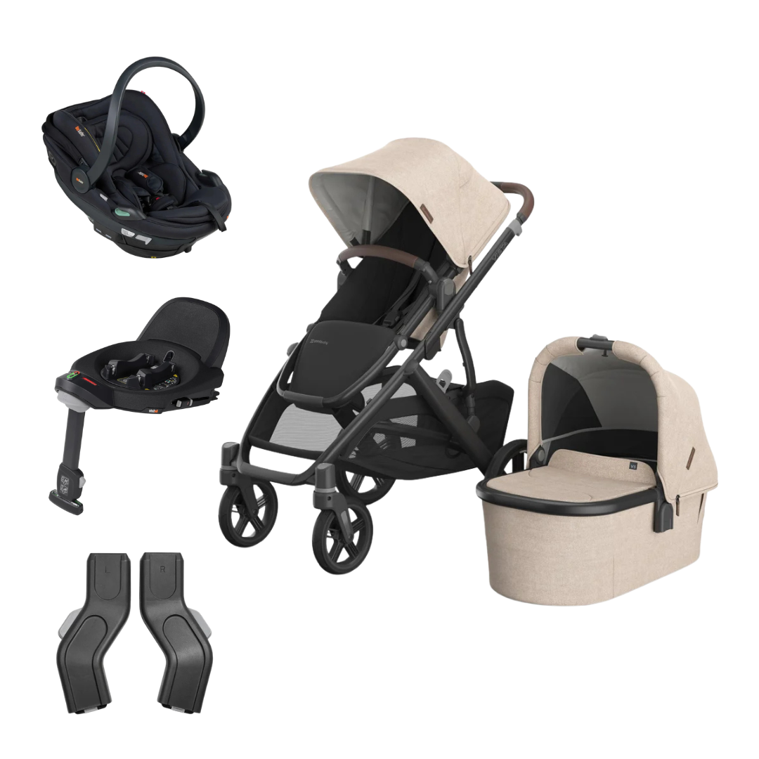 Uppababy Vista V3 with Go Beyond 2 Car Seat and Beyond Base