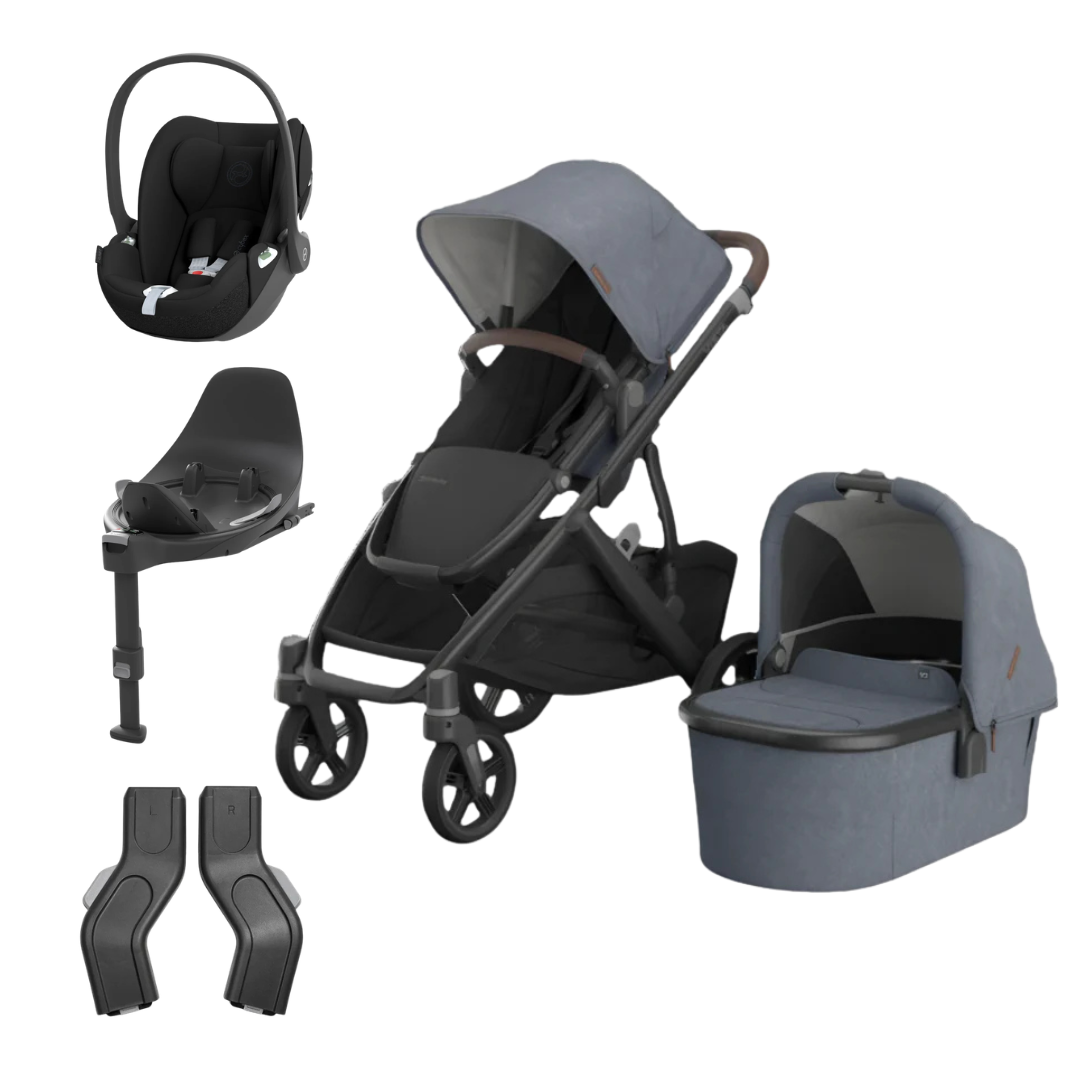 Uppababy Vista V3 with Cybex Cloud T and Base