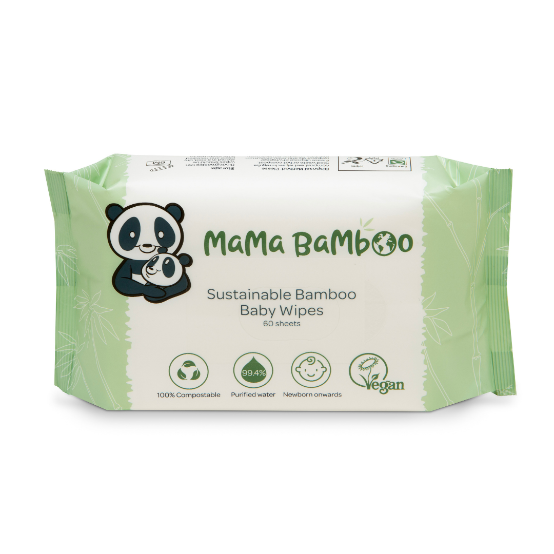 Mama Bamboo Sustainable Baby Wipes DS