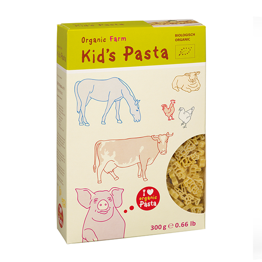 Alb-Gold Organic Pasta for Babies and Kids - Farm Animal Shapes