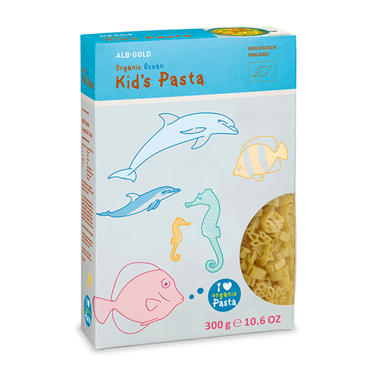 Alb-Gold Organic Pasta for Babies and Kids - Ocean Shapes
