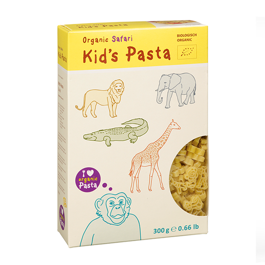 Alb-Gold Organic Pasta for Babies and Kids - Safari Animal Shapes