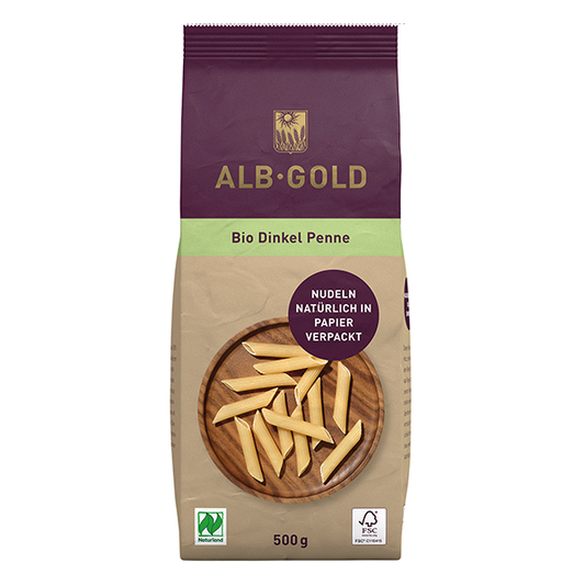 Alb Gold Organic Spelt Penne