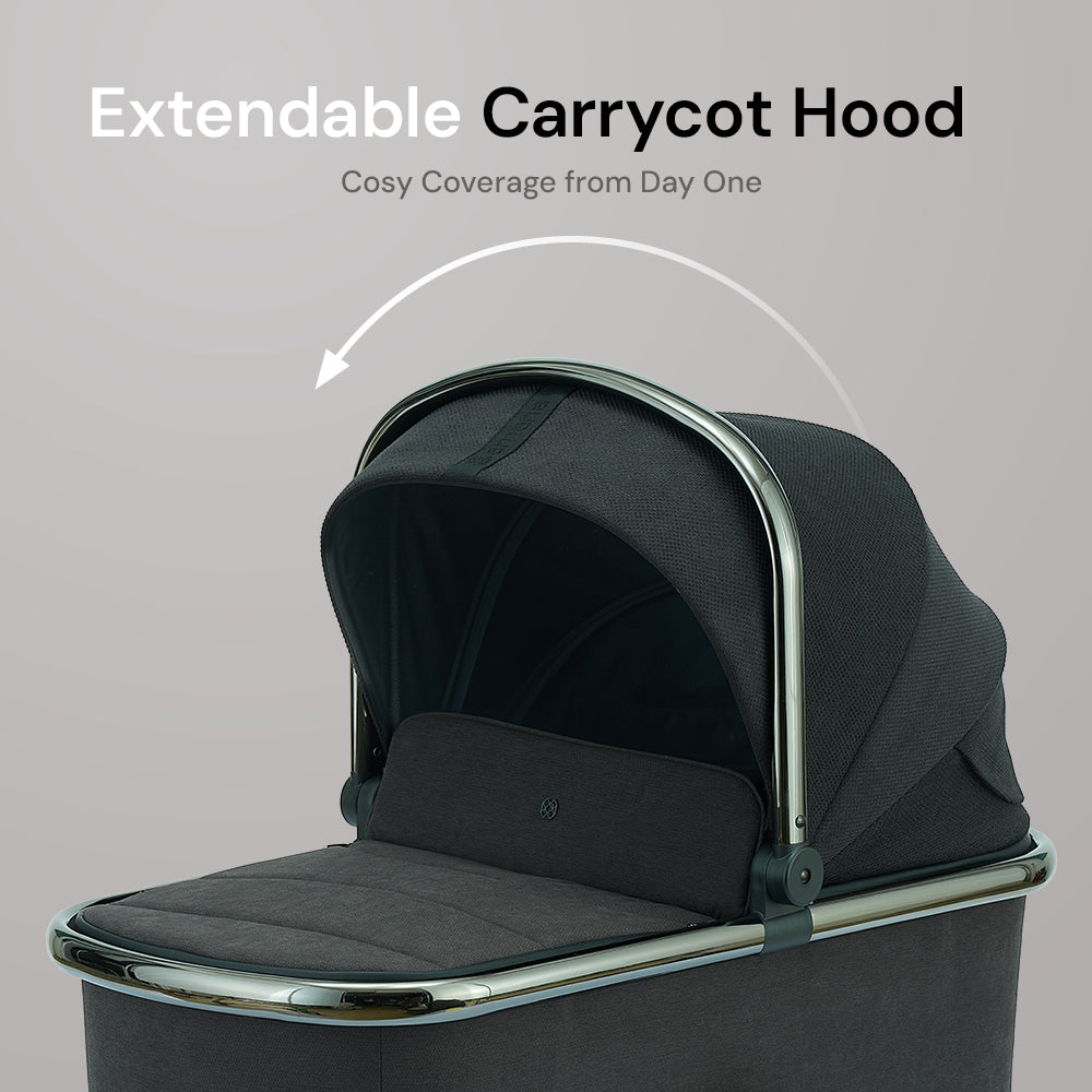 Amana Sereno 3 in 1 Travel System  - Graphite