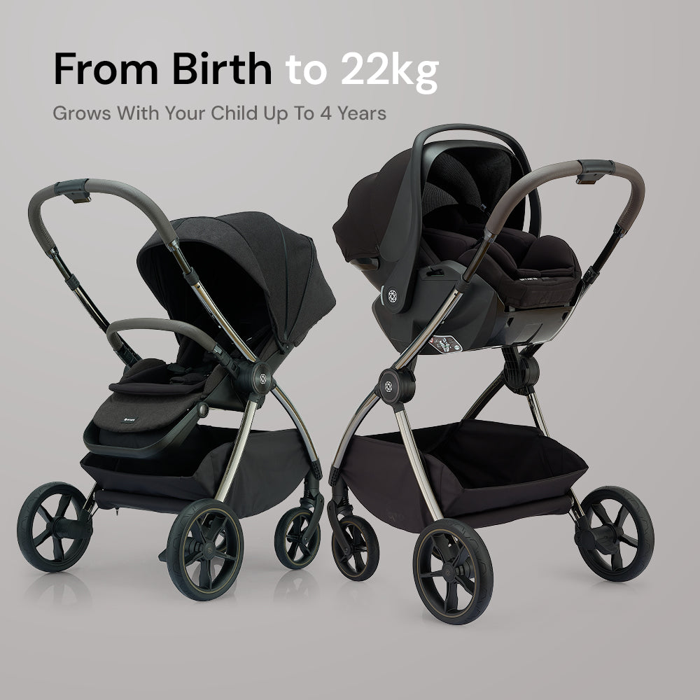 Amana Sereno 3 in 1 Travel System  - Graphite