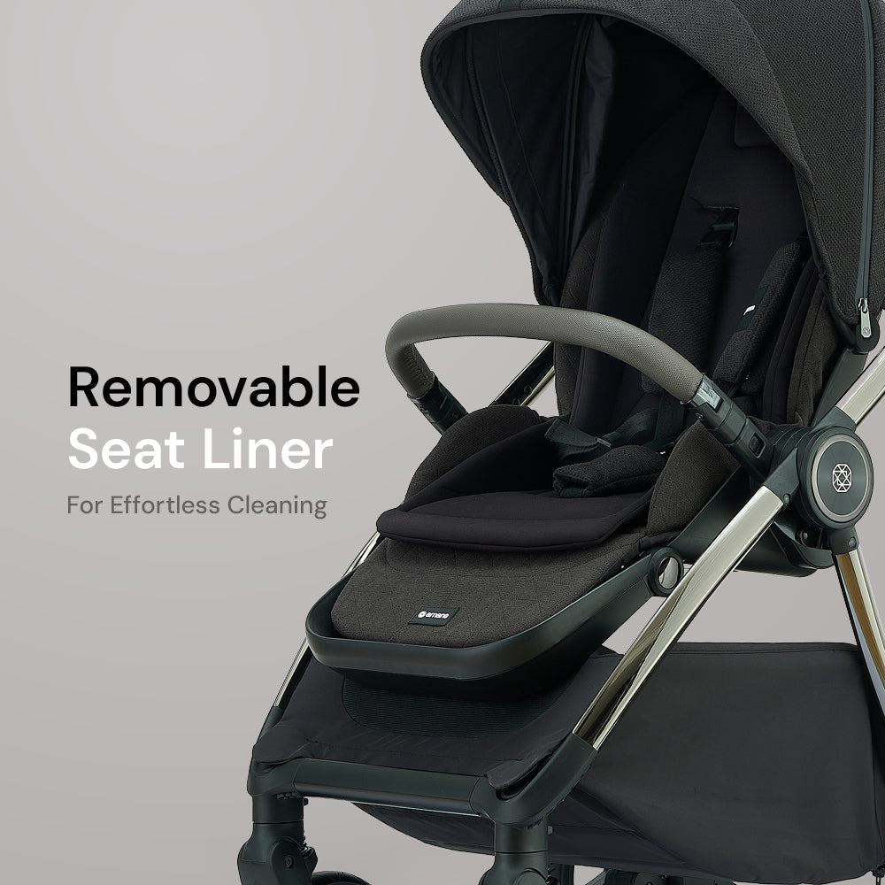 Amana Sereno 3 in 1 Travel System  - Graphite