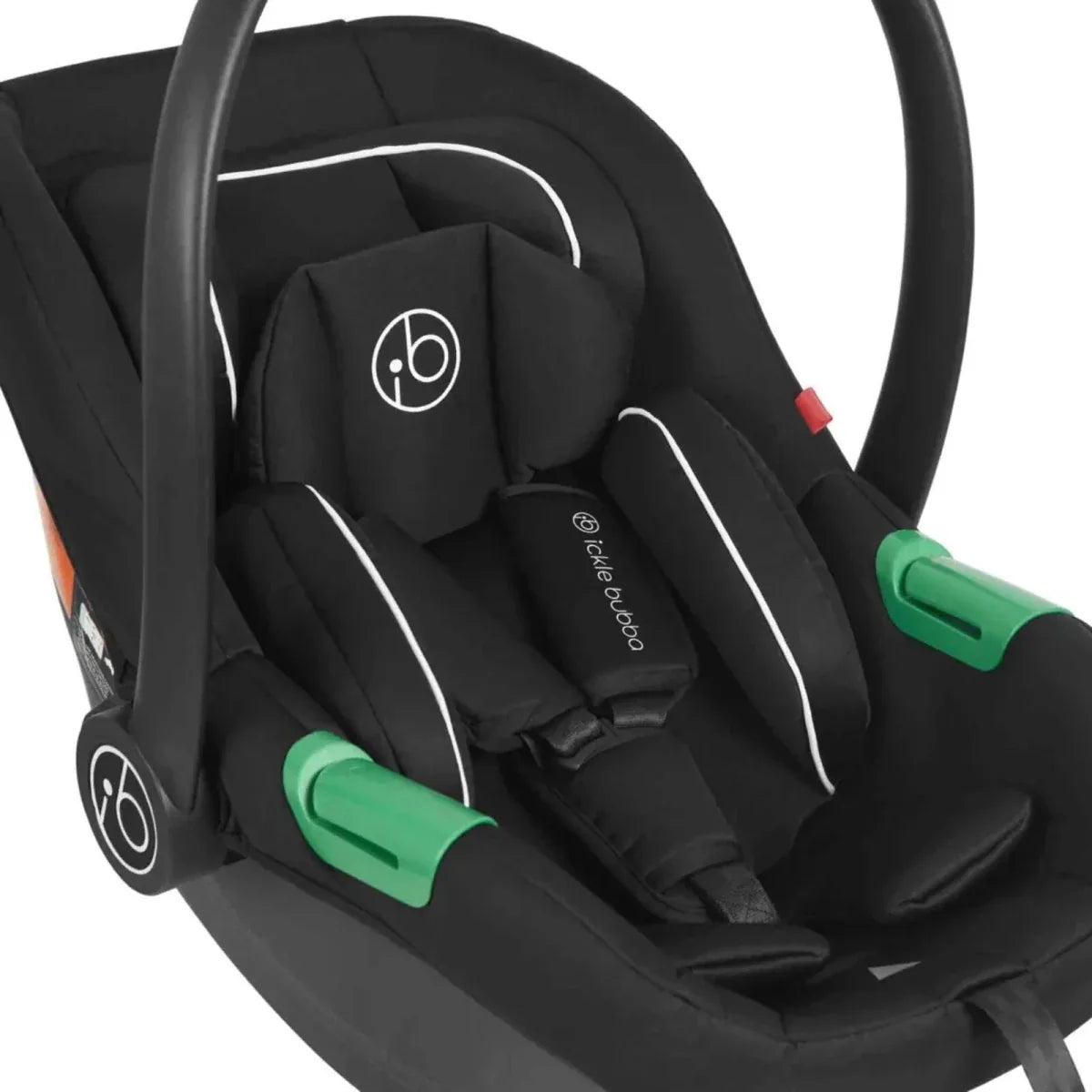 Ickle Bubba Stomp Luxe Travel System with i-Size Cirrus Car Seat & ISOFIX Base 12 pcs - Bronze & Midnight & Tan