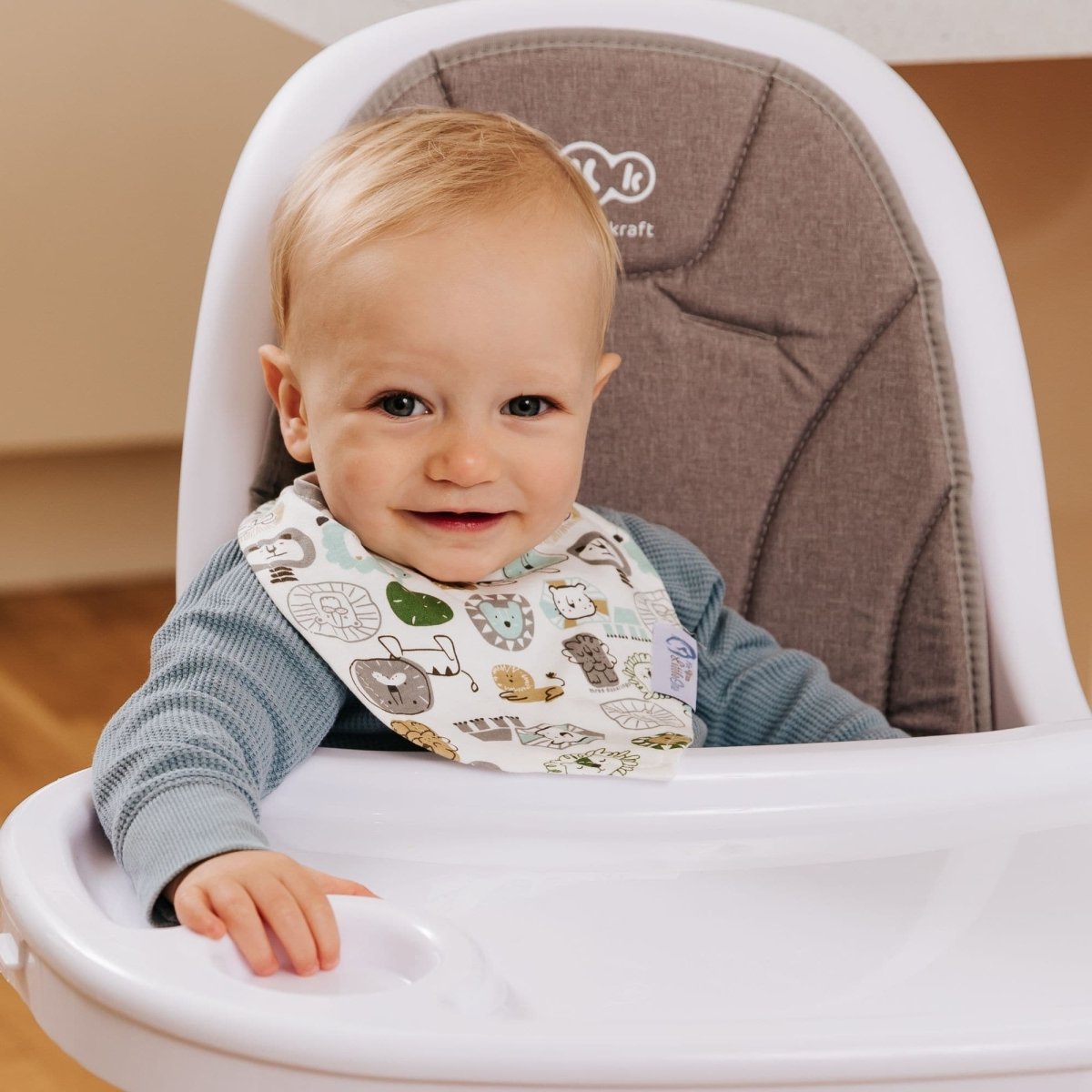 Baby Bandana Dribble Bibs Cotton Pack Of 8 - Boys