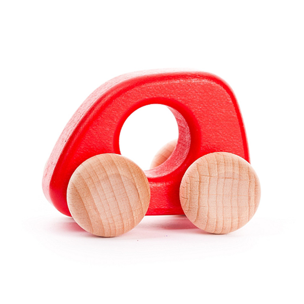 Bajo Wooden Mini Car - Red