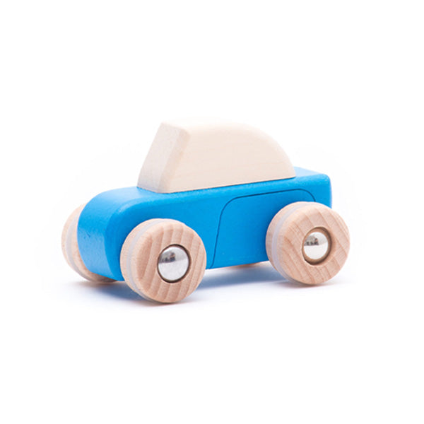 Bajo Wooden Pullback Car