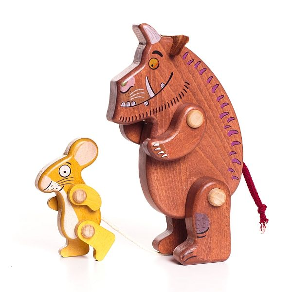 Bajo Wooden Gruffalo & Mouse Figures