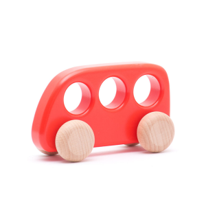Bajo Wooden Bus - Red