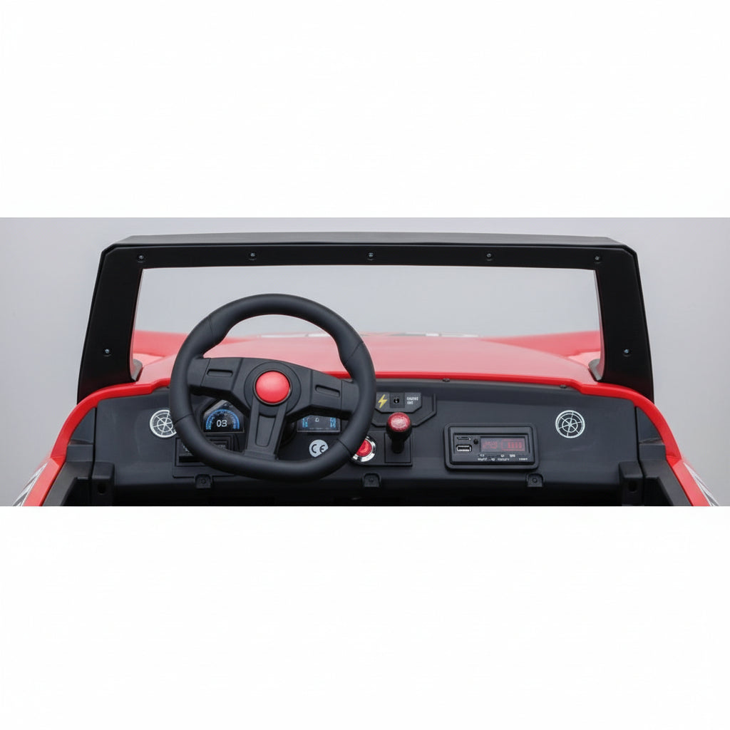 Clash XL 24V Electric Ride On Buggy, 3-9 years, Pink