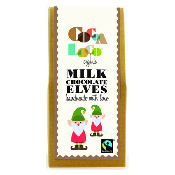 Cocoa Loco Organic Milk Chocolate Elves