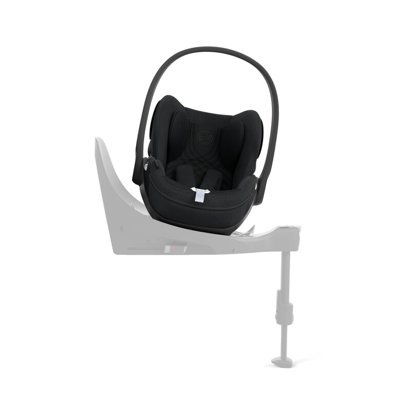 CYBEX Cloud T i-Size Baby Car Seat with Lie-Flat Recline, Sepia Black (Plus)