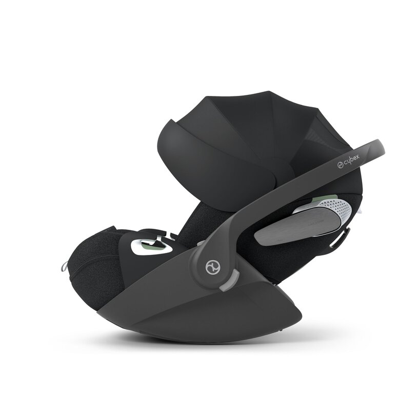 CYBEX Cloud T i-Size Baby Car Seat with Lie-Flat Recline, Sepia Black (Plus)