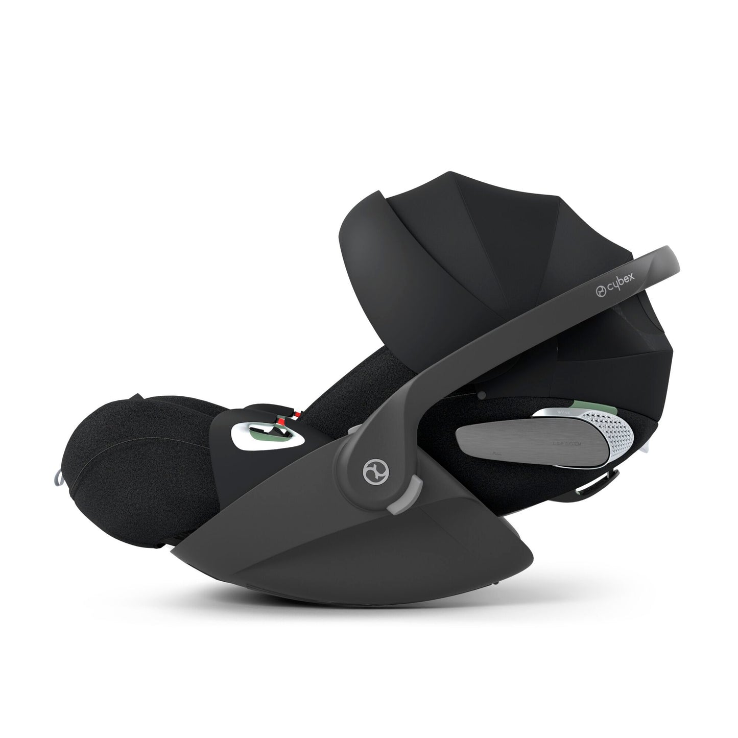 CYBEX Cloud T i-Size Baby Car Seat with Lie-Flat Recline, Sepia Black (Plus)