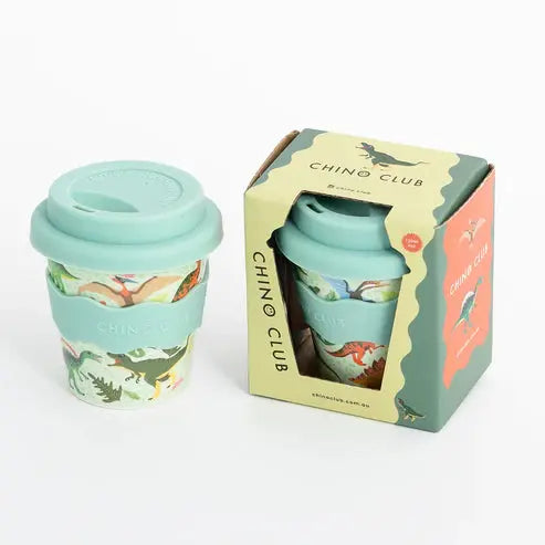 Dino Babychino Cup 4oz (Straws Sold Separately)