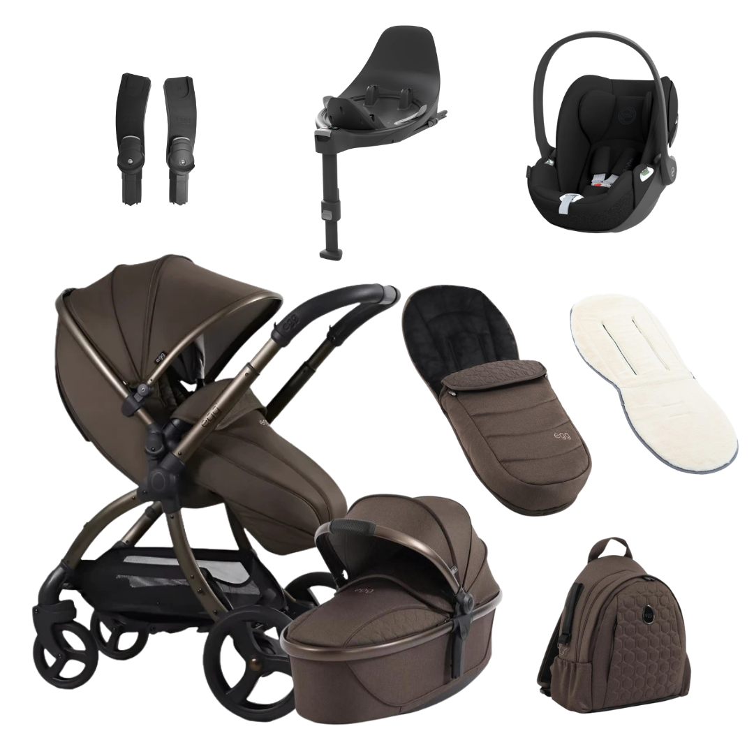 Egg 3 Bundle With Cybex Cloud T 360 Car Seat And Base