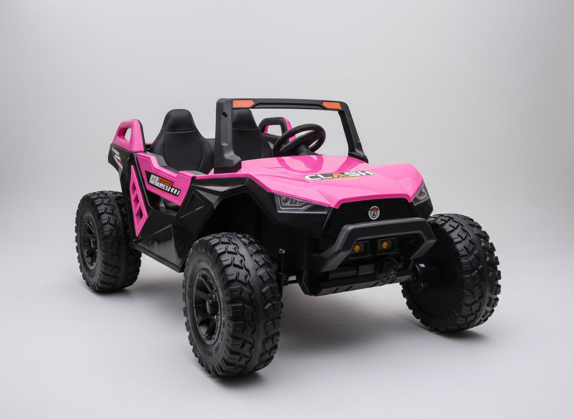 Clash XL 24V Electric Ride On Buggy, 3-9 years, Pink