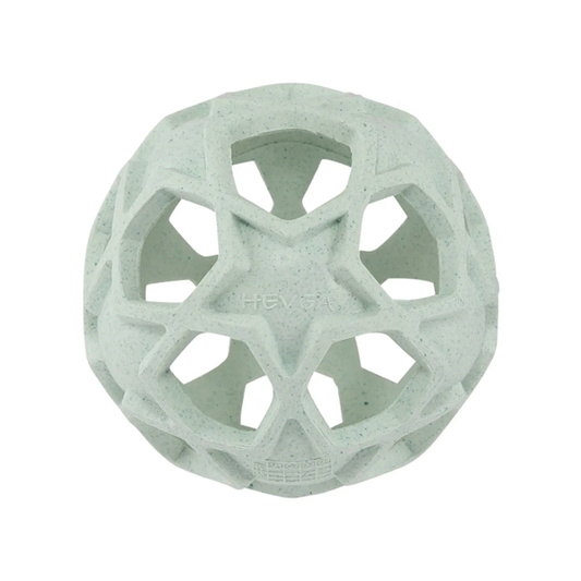 Hevea Natural Rubber Upcycled Star Ball - Mint
