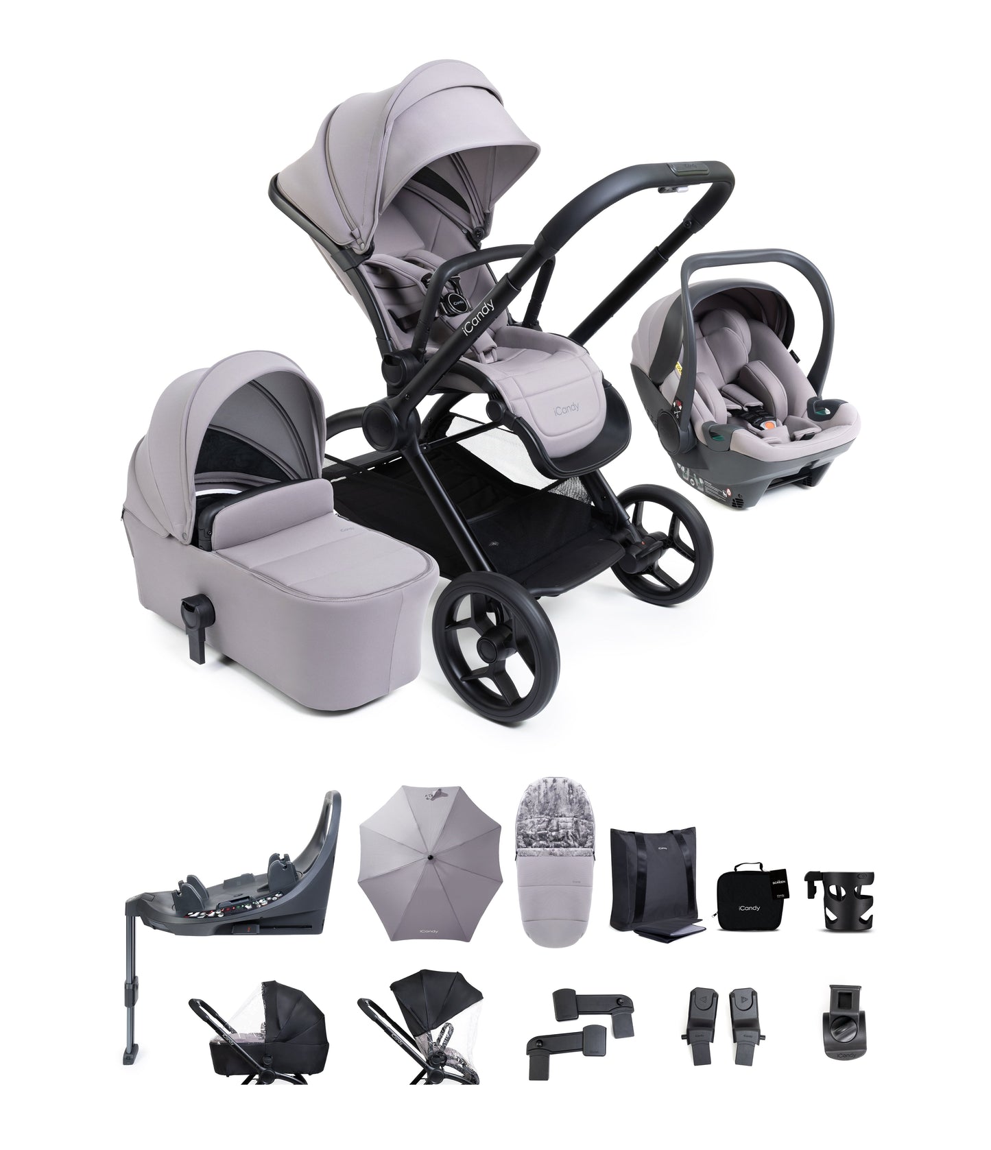 iCandy Core 2 Complete 360 Car Seat Bundle