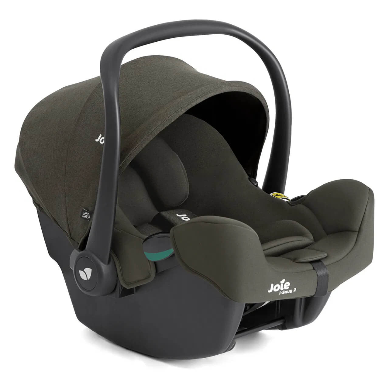 Joie Versatrax On-The-Go Encore 4 Piece Travel System Bundle with Rotating Car Seat, Fern